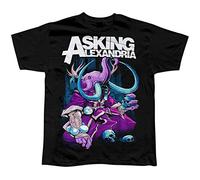 Asking Alexandria T-shirt Divour, Nero, M