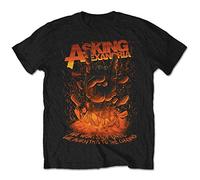 Asking Alexandria - T-Shirt # Xl Black Unisex # Metal Hand