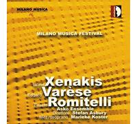 Asko Ensemble Milano Musica Festival: Iannis Xenakis/Edgard Varese/... - Vo (CD)