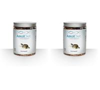 Askoll 280524 Diet Mangime per Tartarughe Acquatiche Gamberetti, L (Confezione da 2)