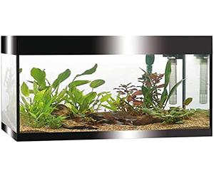 Askoll Aa350050 Askoll Pure Acquarium Kit Nero LED 68 Litri - Filtro - Riscaldatore - Timer Luci LED, L, Nero