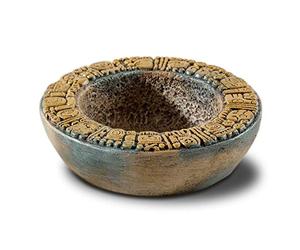 Askoll Pt-3170 Aztec Water Dish Medium Dispenser per Acqua - Taglia Unica