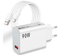 ASKUBSKU 90W Caricatore e Cavo USB C per Xiaomi Poco X7 Pro F6 5G