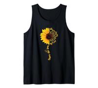 ASL American Sign Language Sunflower Share The Love Canotta