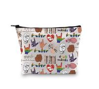 ASL Gifts ASL Teacher Cosmetic Bag ASL Awareness Hand Sign Gift ASL Support Gift Sordi Orgoglio Regalo Sordi Comunità, Asl