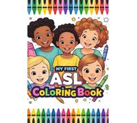 ASL Sign Language Coloring Book