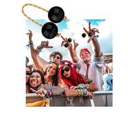 Aslatua Authentic Rhythm African Shaker, Kashaka Musical Single Hand Instruments Kashaka Instruments Kashaka Instrument, for Starter, Music Therapy, Lessons, and Meditation Practices (plastica)