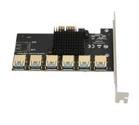 ASM1187E PCIe 1X a 6 porte USB 3.0 scheda riser PCIe