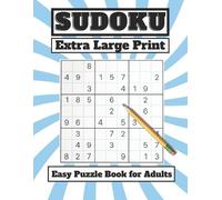 Asmaa Yasser Extra Large Print Easy Sudoku Puzzle Book for Adults (Tascabile)