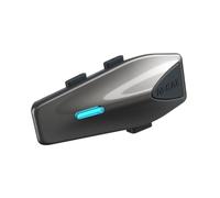 ASMAX S1 Interfono Moto, 8 Piloti Mesh Interfono, Controllo Vocale con IA | FM, Condivisione della Musica, Ricarica Rapida, Aggiornamenti FOTA, Cancellazione del Rumore, Bluetooth 5.4, IPX7, Singolo