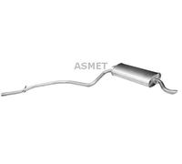 ASMET 16.022 Marmitta per FIAT Seicento / 600 Hatchback (187)