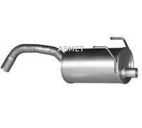 ASMET 16.072 Marmitta per FIAT 500 (312) PANDA (169) 500 C (312)