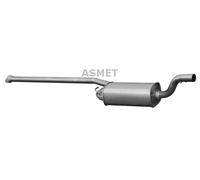 ASMET Silenziatore Centrale Silenziatore Per Ford Focus C-Max DA_ DM2 Mazda 3