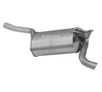 ASMET Silenziatore Finale Compatibile Per Mercedes-Benz 190 01.020