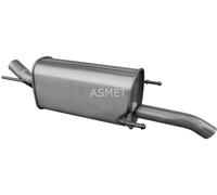 ASMET Silenziatore Finale Compatibile Per Opel Zafira A 05.277