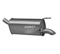 ASMET Silenziatore Finale Compatibile Per Opel Zafira B 05.232