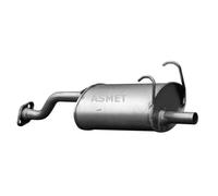ASMET Silenziatore Finale Silenziatore Per Honda Civic VI Hatchback 1.4I
