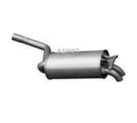 ASMET Silenziatore Finale Silenziatore Per Mercedes-Benz 190 E 2.0 01.024