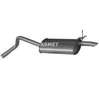 ASMET Silenziatore Finale Silenziatore Per Renault Kangoo Express 10.051