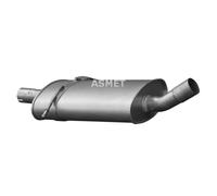 Asmet Silenziatore Intermedio Tubo Centrale per Mercedes A-Klasse W169 200CDI