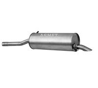 ASMET Silenziatore Marmitta Adatto A per Citroën C5 Io