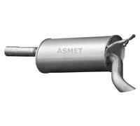 ASMET Silenziatore Marmitta per Mercedes-Benz 01.030
