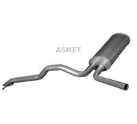 ASMET Silenziatore Marmitta per Nissan Primastar Autobus Renault Trafic II