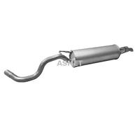 ASMET Silenziatore Marmitta per VW Golf IV Variant Bora Seat Toledo II