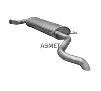 ASMET Silenziatore Marmitta Posteriore per Fiat Ducato Scatola Citroën 250
