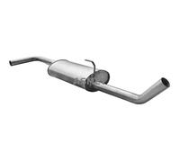 ASMET Silenziatore Marmitta Scarico Posteriore per Nissan NP300 Navara D40