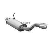 ASMET Silenziatore Posteriore Per Chevrolet Captiva C100 C140