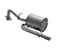 ASMET Silenziatore Posteriore Per Toyota Yaris SCP9_ NSP9_