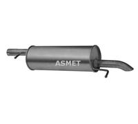 Asmet Silenziatore Posteriore per VW Passat 1,6 101 102 Cv 1996-2005