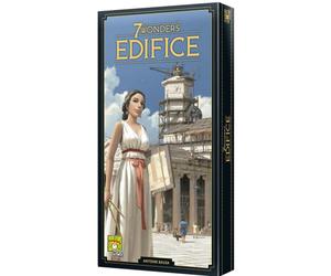 Asmodee 7 Wonders Edifices Espansione, Gioco di Civiltà Vincitore di vari premi, Gioco da tavolo a partire da 10 anni, da 3 a 7 giocatori, Nuova edizione, 30 minuti per partita, spagnolo
