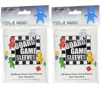 Asmodee Arcane Tinman ART10406 AT-10406 Board Game Sleeves-Original 100pk-Standard, Multicoloured, Standard (Confezione da 2)