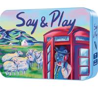 Asmodee - Aritma - Say e Play - Gioco educativo - Apprendimento Inglese Orale - Pronuncia Bambini e Adulti - da 7 Anni - 2 a 4 Giocatori - 10-15 Min - con QR Code Audio