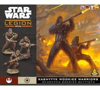 Asmodee Atomic Mass Games | Star Wars Legion: Kashyyyk Wookiee Warriors | Espansione Gioco Di Miniature, Unità Wookiee A Doppia Fazione, 6 Miniature In Plastica, 11 Carte | 2 Giocatori | 90 Minuti
