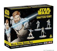 Asmodee Star Wars Shatterponit Pack Squad Gioco da tavolo Hello General Obi-Wan Kenobi