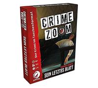Asmodee Aurora Crime Zoom Fall 1: His Last Leaf Family Game Puzzle Game 1-6 Giocatori da 12+ Anni 60+ Minuti Tedesco