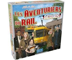 ASMODEE | Avventurieri Rail - Berlino | Days Of Wonder | IT | 2 a 5 Giocatori | +/- 15 Minuti | Un gioco Per la famiglia | adulti e Bambini 8+ | 2-4 GIOCATORI
