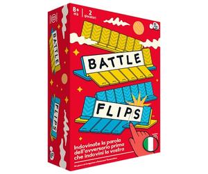 Asmodee - BATTLE FLIPS - Gioco da Tavolo di Parole | Gioco da Tavola Rapido e Intuitivo per Indovinare Parole - Sfida a 2 Giocatori - 8+ Anni - 20 Minuti - Edizione Italiana