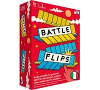 Asmodee - BATTLE FLIPS - Smaschera la Parola Dell'Avversario Una Lettera Alla Volta - Gioco da Tavolo Rapido e Intuitivo - Idea Regalo per Sfide a Due - 2 Giocatori - 8+ Anni - Edizione in Italiano