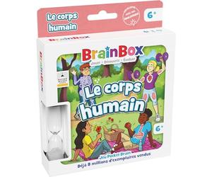 Asmodee Bezzerwizzer BrainBox Le Corps Humain - Gioco di schede di memoria e di osservazione, gioco familiare, 6 anni in su, 1 giocatore e +
