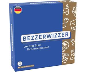Asmodee, BEZZERWIZZER (edizione 2025), gioco a quiz e feste a partire da 2 giocatori, dai 15 anni, 45 minuti, 2.940 domande in 20 categorie, tattiche e conoscenze, perfetto per famiglia e amici