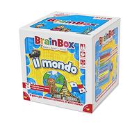 Asmodee - BrainBox: Il Mondo - Gioco per Imparare e Allenare la Mente, 1+ Giocatori, 8+ Anni, Edizione in Italiano