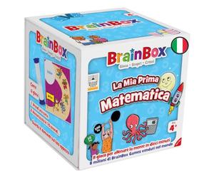 Asmodee - BrainBox: La Mia Prima Matematica - Gioco per Imparare e Allenare la Mente, 1+ Giocatori, 4+ Anni, Edizione in Italiano