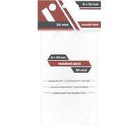 Asmodee, Buste per carte (61 x 103 mm) "Standard ceco", 100 pezzi