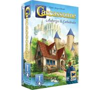 Asmodee - Carcassonne - Estensione: Ostelli & Cattedrale - Hans im Glück - Gioco da tavolo di strategia - Da 7 Anni - 2 a 6 Giocatori - 55 Min - Versione Italiana