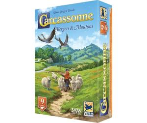 Asmodee - Carcassonne - Estensione: Pastori e pecore - Hans im Glück - Gioco di strategia - Da 7 Anni - 2 a 6 Giocatori - 55 Min - Versione Italiana
