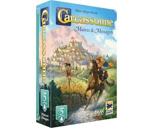 Asmodee - Carcassonne - Estensione Sindaci & Messaggeri - Hans im Glück - Gioco da tavolo di strategia - Adulti e Bambini dai 7 Anni - 2 ai 6 Giocatori - 45 Min - Versione Italiana